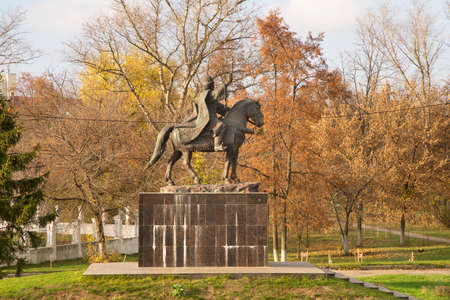 Monument to Ivan Terrible in Oryol (Orel). Russiaのeditorial素材