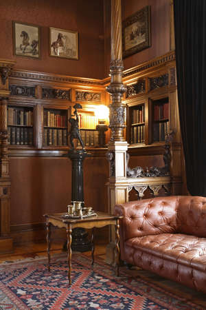 Herbst palace museum in Lodz. Polandのeditorial素材