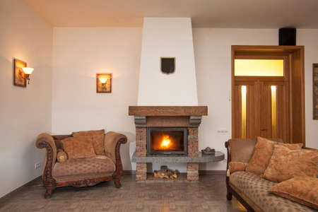 Modern house near Drozdy village. Belarusのeditorial素材