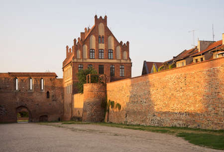 Gothic St. George guildhall at in Torun.  Poland