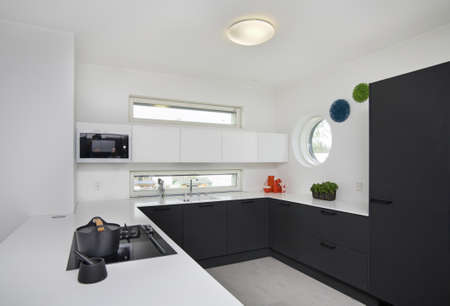 House 10 at exhibition Asuntomessut 2012 in Tampere. Finlandのeditorial素材