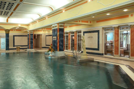 Spa Hotel Aphrodite in Rajecke Teplice. Slovakiaのeditorial素材