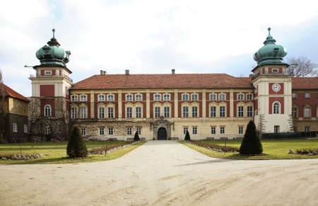 Castle of Lubomirski in Lancut. Polandのeditorial素材