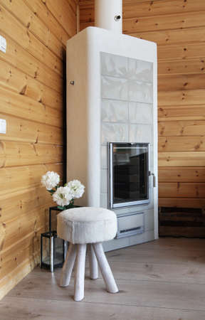 House 14 at exhibition Asuntomessut 2012 in Lappeenranta. Finlandのeditorial素材