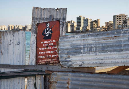 Varosha suburb in Famagusta. Cyprus