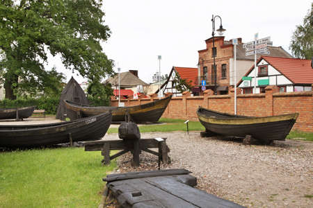 Fisheries museum in Hel town. Hel Peninsula. Polandのeditorial素材