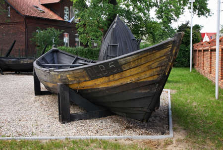 Fisheries museum in Hel town. Hel Peninsula. Polandのeditorial素材