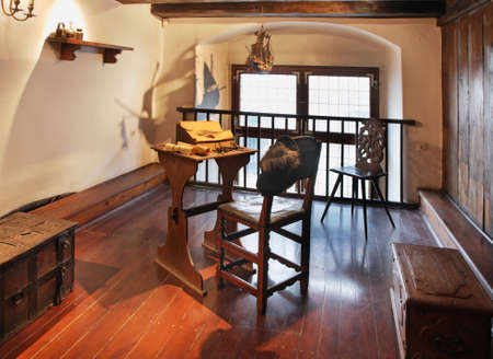 Museum of Nicolaus Copernicus in Torun. Polandのeditorial素材