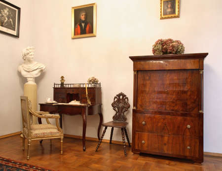 Palace-park complex of Lubomirski family in Przeworsk. Polandのeditorial素材