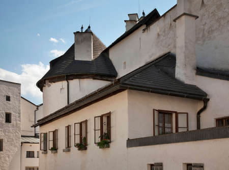 Hohensalzburg fortress in Salzburg. Austriaのeditorial素材