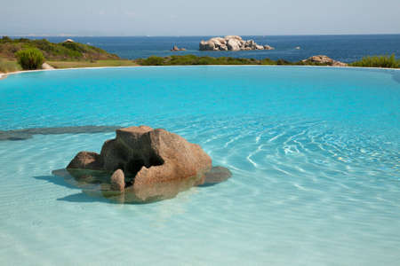 Resort Valle dell Erica Thalasso and spa. Province of Sassari. Sardinia island. Italyのeditorial素材