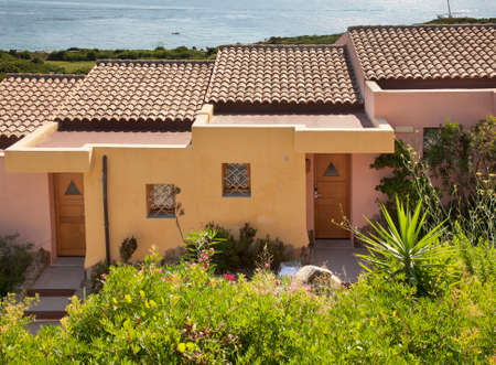 Resort Valle dell Erica Thalasso and spa. Province of Sassari. Sardinia island. Italyのeditorial素材