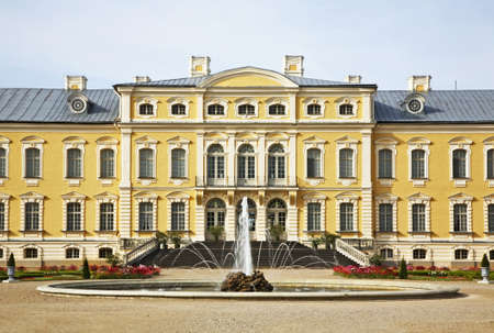 Rundale Palace near Pilsrundale. Latviaのeditorial素材