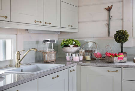 House 4 at exhibition Asuntomessut 2012 in Lappeenranta. Finlandのeditorial素材