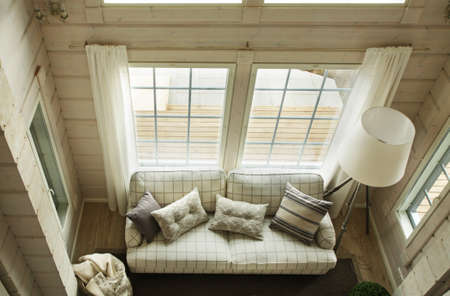 House 4 at exhibition Asuntomessut 2012 in Lappeenranta. Finlandのeditorial素材