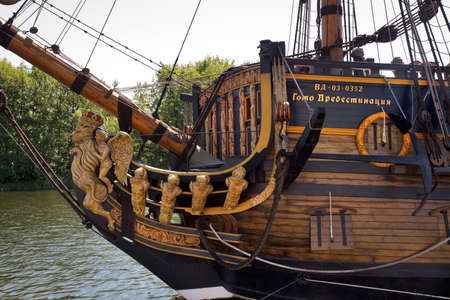 Ship of line Goto Predestinatsia in Voronezh. Russia