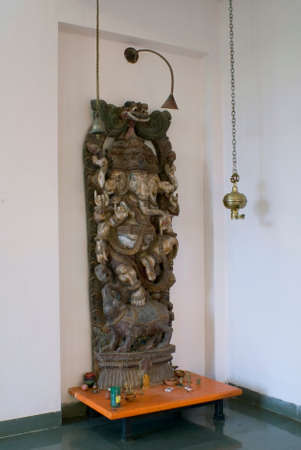 House of artist and architect at north Goa. Indiaのeditorial素材