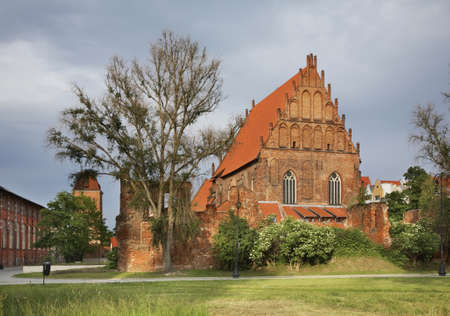 Former Dominican Monastery in Elblag. Warmian-Masurian voivodeship. Poland
