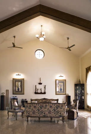 Modern house in North Goa. Indiaのeditorial素材