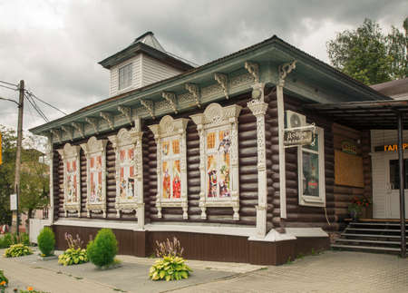 Museum - gallery of dolls Olga Pavlycheva in Myshkin. Russia