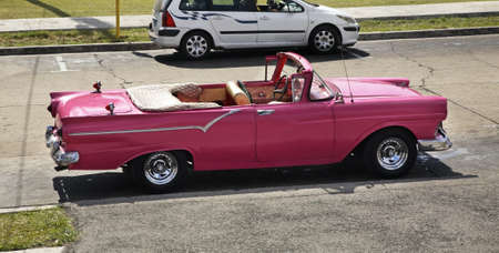 Old car in Havana. Cubaのeditorial素材