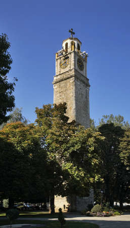 Clock tower in Bitola. Macedonia
