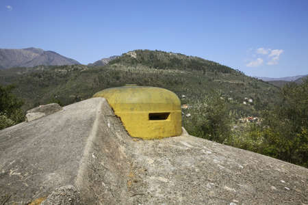Ouvrage Saint-Roch near Sospel. Franceの写真素材