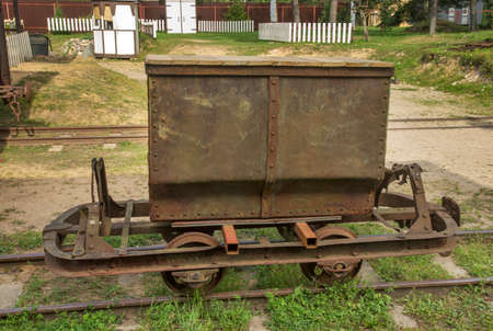 Carriage in Talitsy village near Pereslavl-Zalessky. Russiaの写真素材