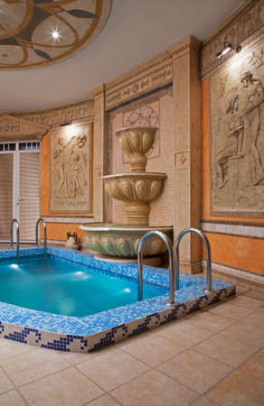 Bathhouse in Vidanovo village. Moscow region. Russiaのeditorial素材