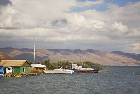 View of Lake Sevan. Armenia