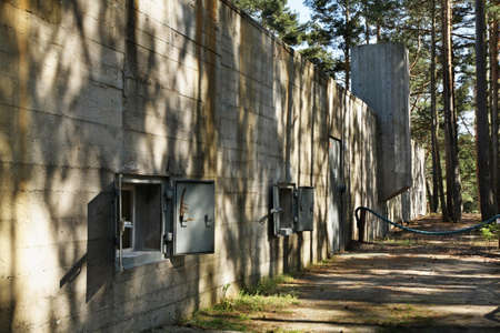 Museum of Coastal Defense of Hel near Hel town. Hel Peninsula. Poland
