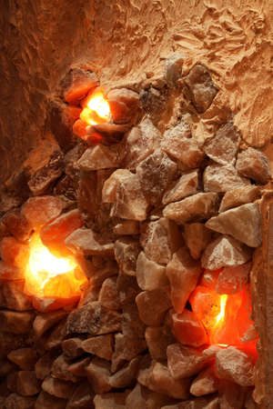 Salt cave in Iwonicz-Zdroj. Polandのeditorial素材