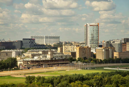 View of Moscow town. Russia
