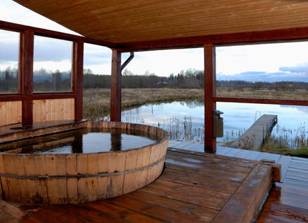 Khutor Urala at Vidzeme region. Latviaのeditorial素材