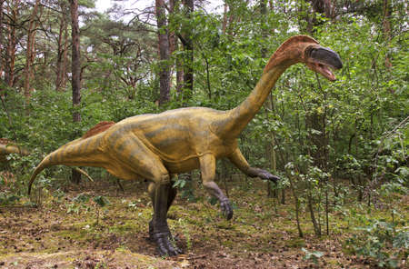 JuraPark Solec - dinosaur park in Solec Kujawski. Polandのeditorial素材