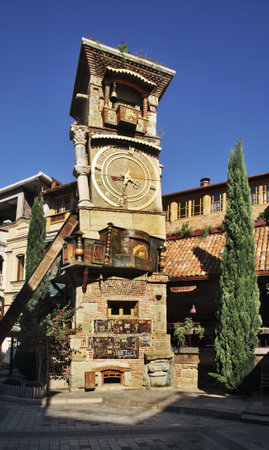 Marionette theater in Tbilisi. Georgiaのeditorial素材