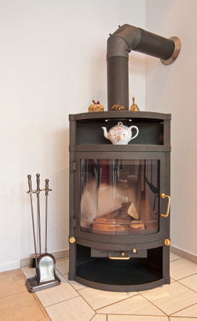 House 1 at building exhibition near Bad Homburg. Germanyのeditorial素材