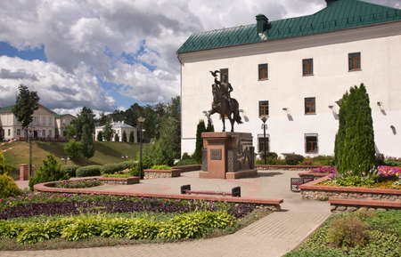 Monument to Algirdas (Olgierd) in Vitebsk. Belarusのeditorial素材