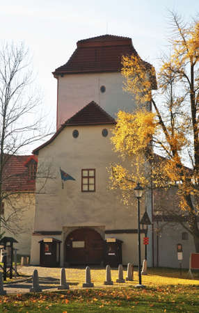 Slezskoostravsky hrad - Silesian Ostrava Castle. Czech Republicのeditorial素材