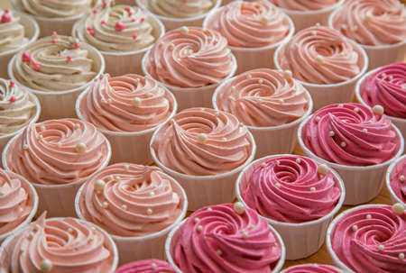 View of traditional multi colored zefir.の写真素材