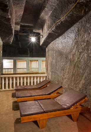 Wieliczka Health Resort at salt mine in Wieliczka. Polandのeditorial素材