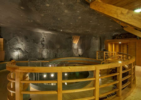 Wieliczka Health Resort at salt mine in Wieliczka. Polandのeditorial素材
