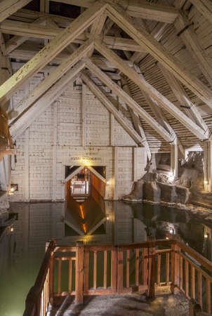 Wieliczka Health Resort at salt mine in Wieliczka. Polandのeditorial素材