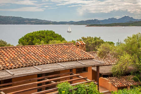 Capo d'Orso Hotel Thalasso and SPA near Palau. Sardinia. Italyのeditorial素材