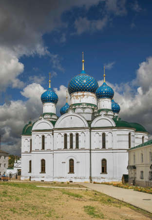 Epiphany cathedral at Epiphany convent in Uglich. Russiaの写真素材