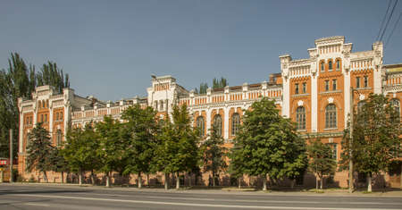 Complex of state-owned wine warehouses in Rostov-on-Don. Russiaのeditorial素材