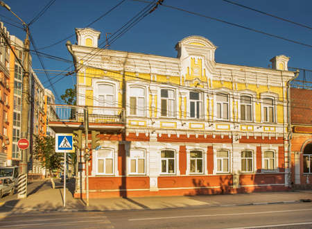 Historical district of Engels. Russiaのeditorial素材
