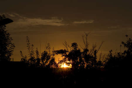 last eveningの写真素材