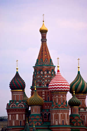 Saint Basil cathedral on the Red Squareの写真素材