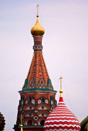 Saint Basil cathedral on the Red Squareの写真素材
